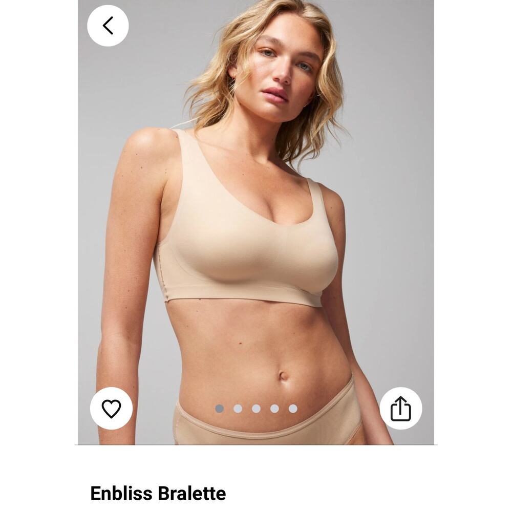 Soma Enbliss Bralette NWT - Warm Amber - Size XXL